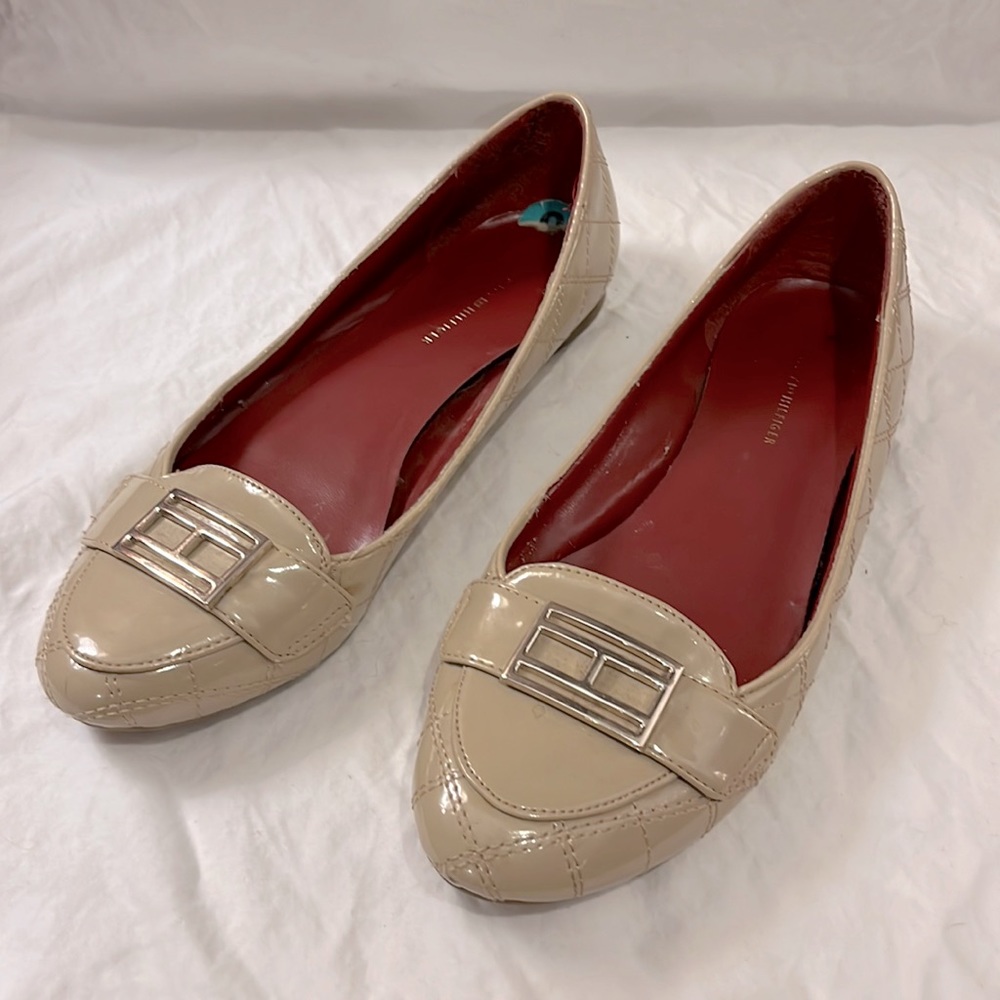 Tommy Hilfiger Nude Flats
